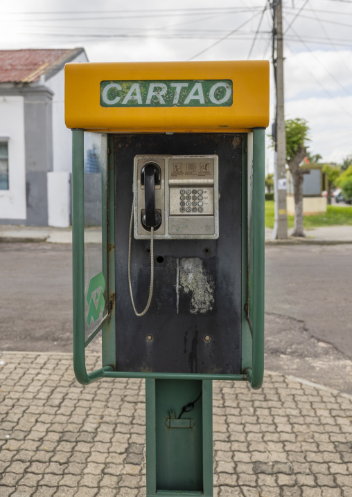 Public phone booth, Inhambane Province, Inhambane, Mozambique