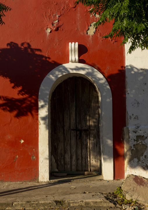 Palacio De Sao Paulo door, Nampula Province, Island of Mozambique, Mozambique
