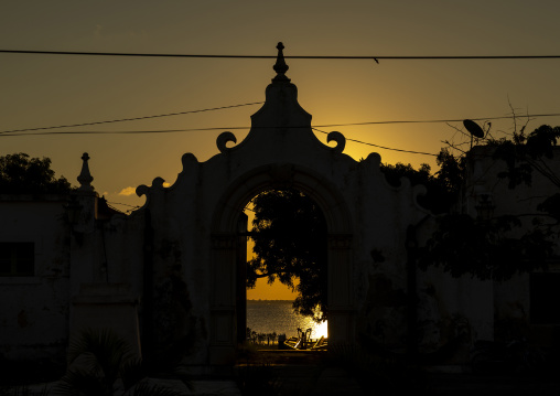 Old Naval Academy In Stone Town, Nampula Province, Island of Mozambique, Mozambique