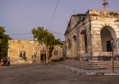 Old colonial portuguese houses, Nampula Province, Island of Mozambique, Mozambique
