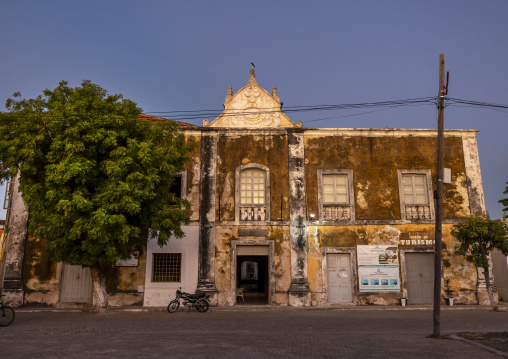 Old colonial portuguese houses, Nampula Province, Island of Mozambique, Mozambique