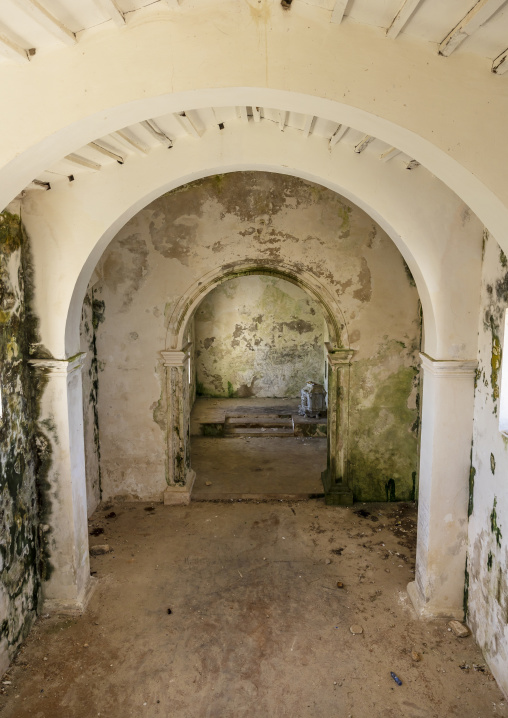 Inside the Chapel of Santo Antonio, Nampula Province, Island of Mozambique, Mozambique