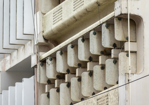 Modernist portuguese building, Maputo Province, Maputo, Mozambique