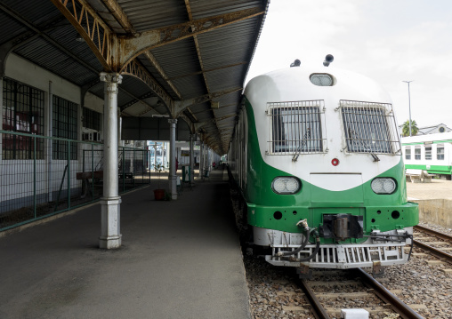 Train in the railway Station, Maputo Province, Maputo, Mozambique