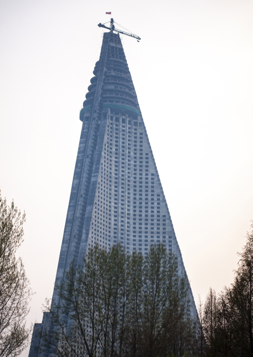 Ryugyong hotel, DGC, Pyongyang, North Korea