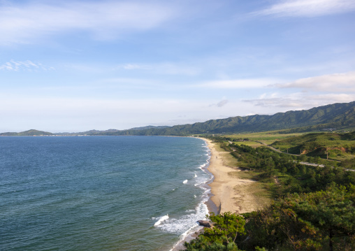 The coast, North Hamgyong, Chilbo Sea, North Korea