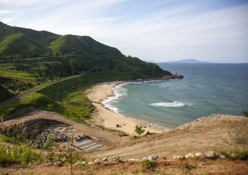 The coast, North Hamgyong, Chilbo Sea, North Korea