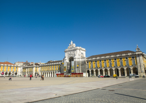 Praca do Comercio, Lisbon district, Lisbon, Portugal