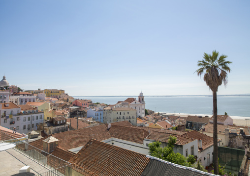 Old portuguese houses, Lisbon district, Lisbon, Portugal