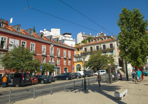 Old portuguese houses, Lisbon district, Lisbon, Portugal