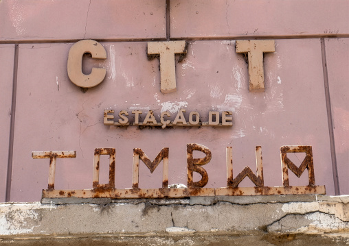 Colonial time branch of the Portuguese Post, Namibe Province, Tomboa, Angola