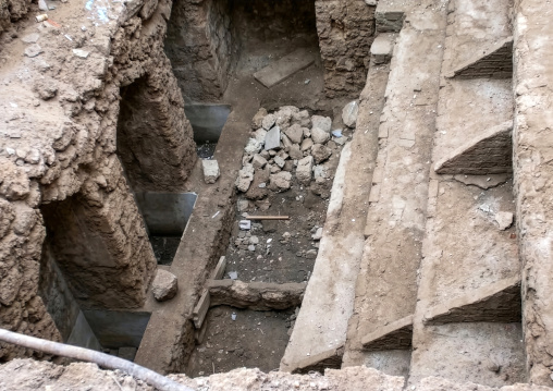 Old water reservoir in al-Balad, Mecca province, Jeddah, Saudi Arabia