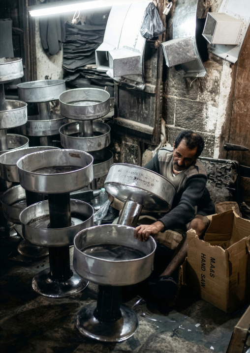 Metal market, Amanat Al-Asemah, Sanaa, Yemen
