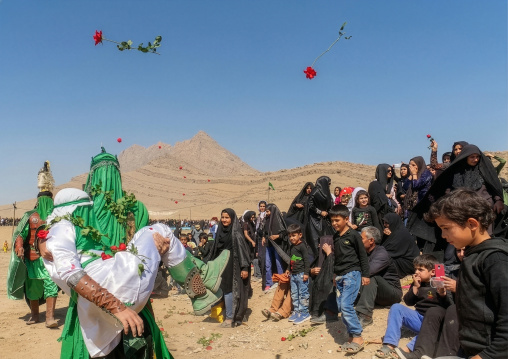 Death of Qasim ibn al-Hasan in Kerbala during tazieh, Lorestan Province, Khorramabad, Iran