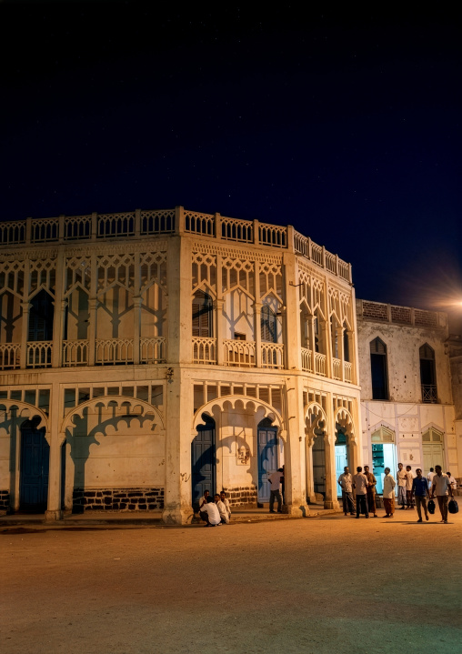 Old Ottoman architecture building, Northern Red Sea, Massawa, Eritrea