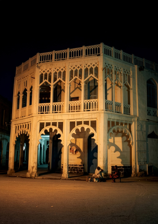 Old Ottoman architecture building, Northern Red Sea, Massawa, Eritrea