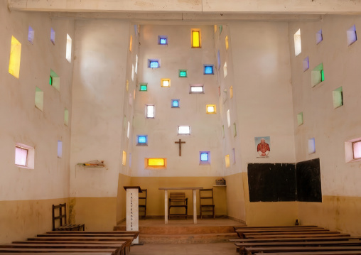 Modern church on the road to Tundavala, Huila Province, Lubango, Angola