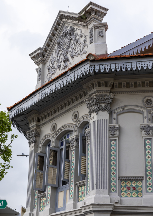 Heritage shophouses, Central Region, Singapore, Singapore