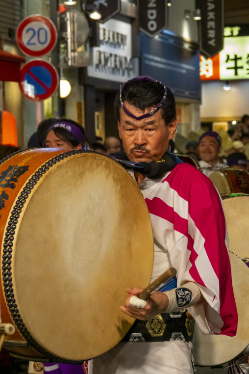 Koenji Awaodori dance summer street festival, Kanto region, Tokyo, Japan