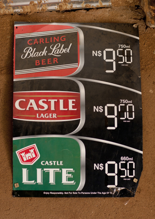Beer Prices On Pub S Card, Angola