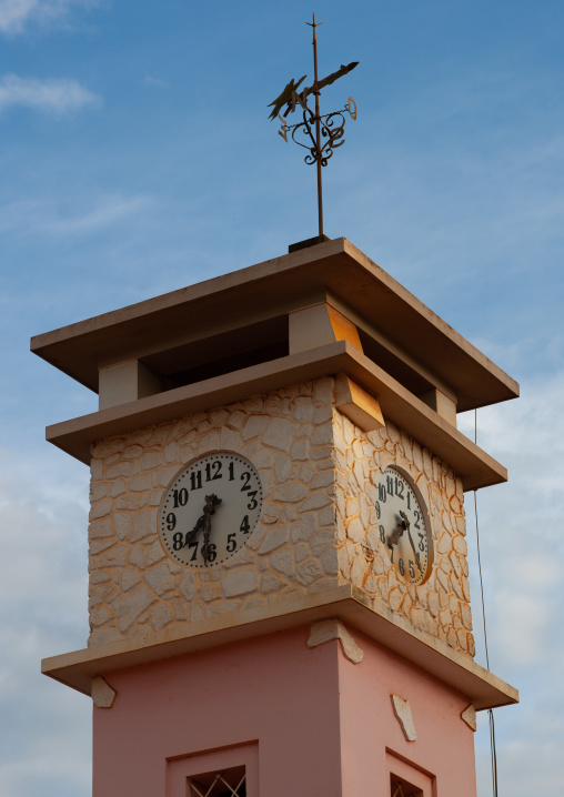 Market clock tower, Cuanza Norte, N'dalatando, Angola