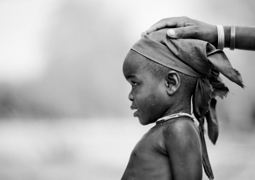 Youn Mucubal Girl With Headscarf, Virie Area, Angola