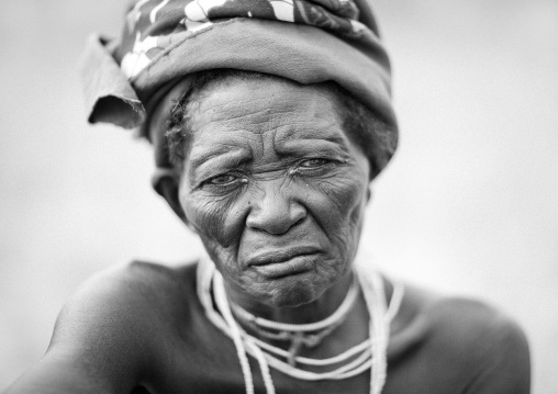 Old Mukubal Woman , Virie Area, Angola