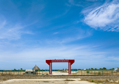 Chinese Arch In Lobito, Angola