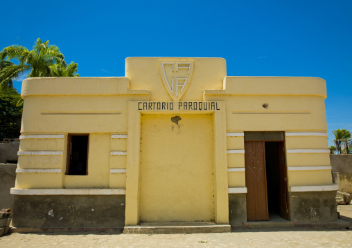 Parish Register Of Births, Dombe Grande Village, Angola