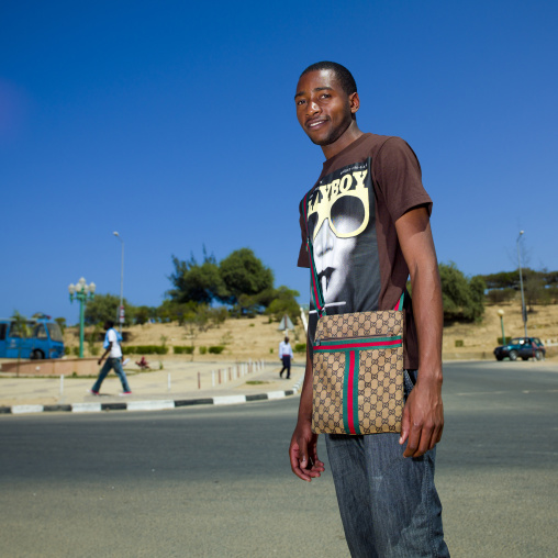 Fashionable Young Man In Namibe Town, Angola