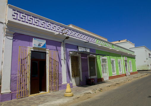 Old Colonial Building In Namibe Town, Angola