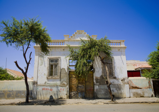 Old Colonial House Entrance, Namibe Town, Angola