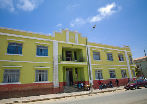 Former Portuguese Building In Namibe Town, Angola