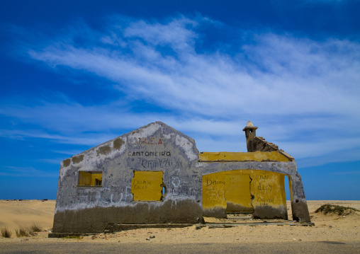 Road Menders House In Tombwa, Angola