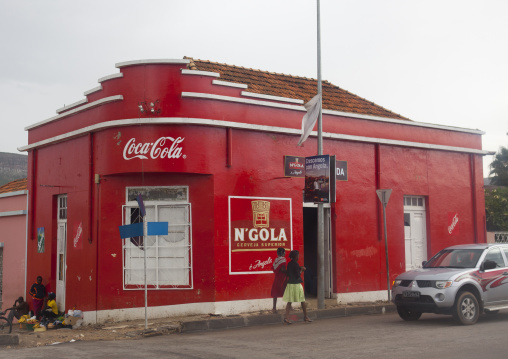 Pub Sponsored By Coca Cola And N Gola Beer In Lubango, Angola