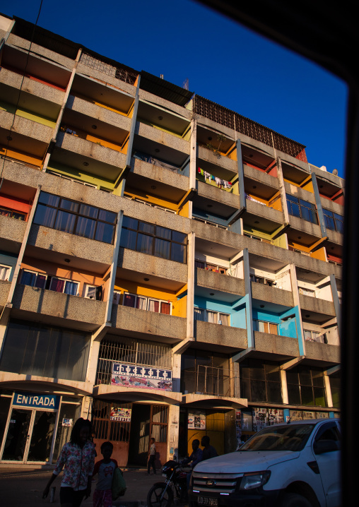 Apartements building in the city center, Huila Province, Lubango, Angola