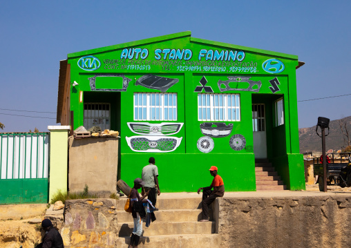 Cars spare parts store, Huila Province, Lubango, Angola