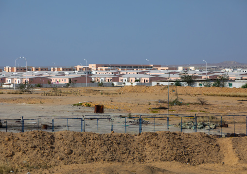 Middle class new houses, Namibe Province, Namibe, Angola