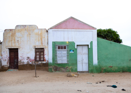 Old portuguese colonial house and shop, Namibe Province, Namibe, Angola