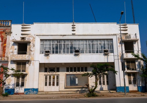 Old portuguese colonial movie theatre, Benguela Province, Lobito, Angola