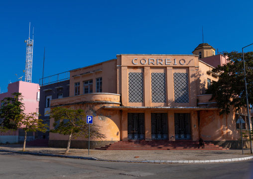 Old portuguese colonial post office, Benguela Province, Lobito, Angola