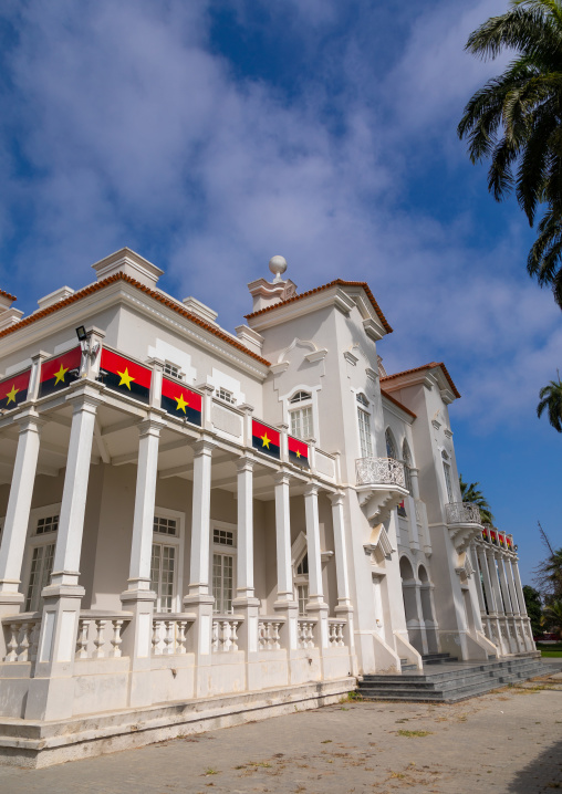 The palacio das bolas is the provincial headquarters of MPLA, Benguela Province, Benguela, Angola