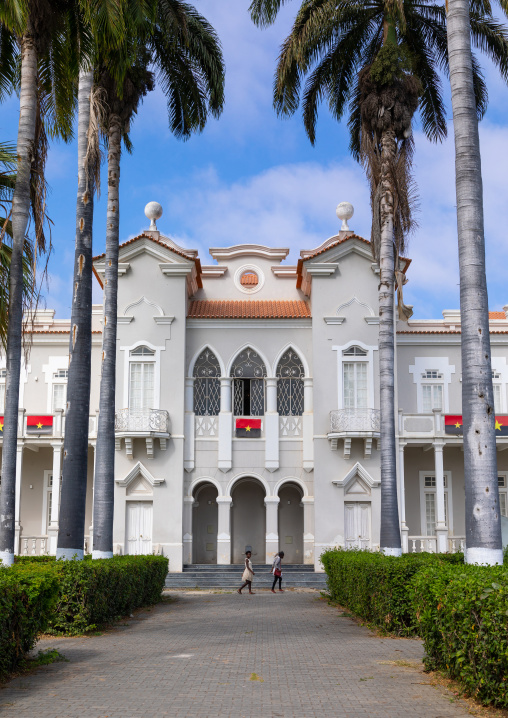 The palacio das bolas is the provincial headquarters of MPLA, Benguela Province, Benguela, Angola