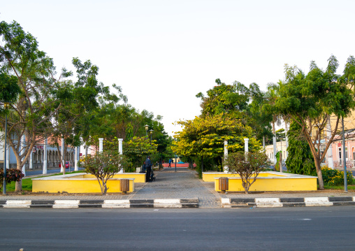 Park in the city center, Namibe Province, Namibe, Angola