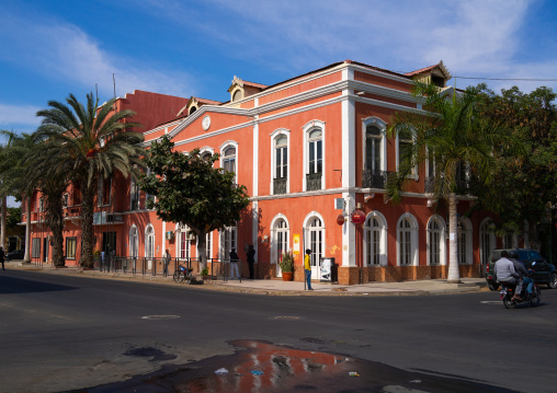 Old colonial building of the hotel Mocamedes, Namibe Province, Namibe, Angola