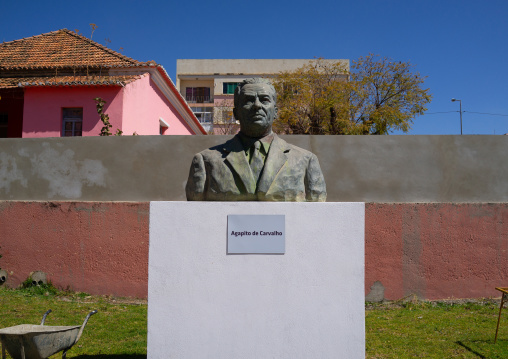 Agapito de Carvalho statue, Huila Province, Lubango, Angola
