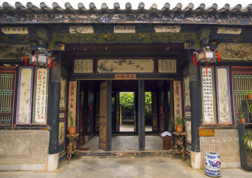 Zhu Family traditional gate, Jianshui, Yunnan Province, China