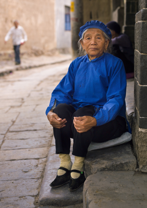 Grandmother Ma You Fen Little Feet, Tuan Shan Village, Yunnan Province, China