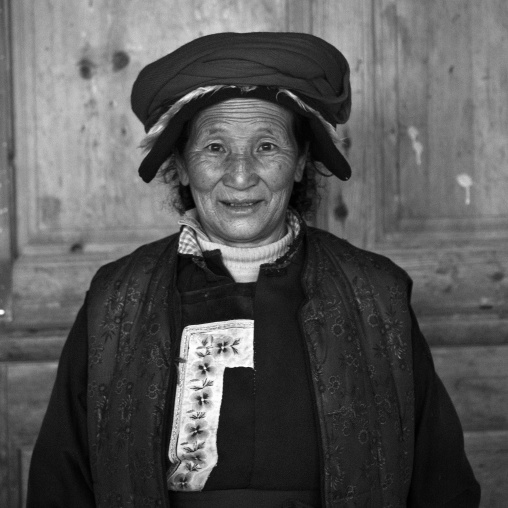 Tibetan Woman, Zhongdian , Yunnan Province, China
