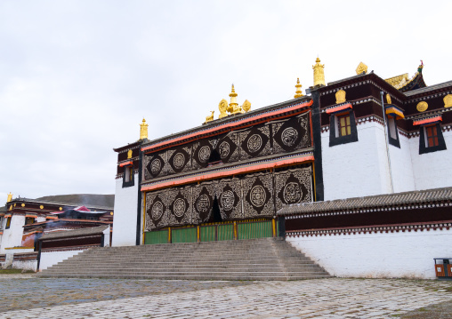 Tibetan temple in Hezuo monastery, Gansu province, Hezuo, China